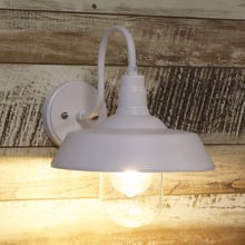 Coulson Metal & Glass Outdoor Wall Light